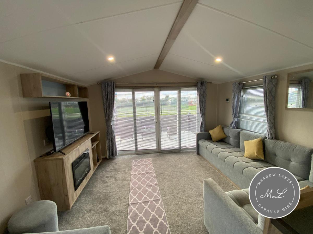 Meadow View 171 - Golden Palm - Central Heating, Wifi, Pet Friendly, Bed Linen - Meadow Lakes Caravan & Lodge Hire Chapel Saint Leonards Εξωτερικό φωτογραφία